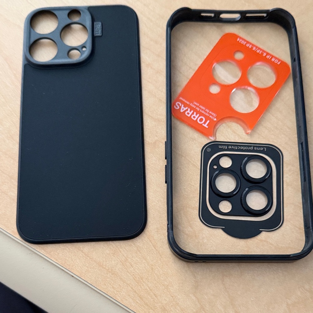 iPhone 16 bumper case, lense protection, and suti magnetic back protection